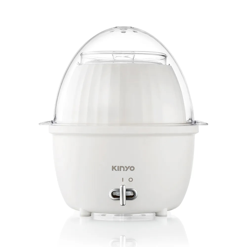 KINYO 多功能蛋蒸燉鍋料理鍋/煮蛋器/蒸蛋器/煮蛋鍋(溏心蛋/半熟蛋/全熟蛋/茶碗蒸)