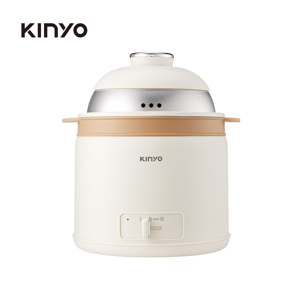 KINYO 多功能陶瓷美食鍋2L(FP-0773)