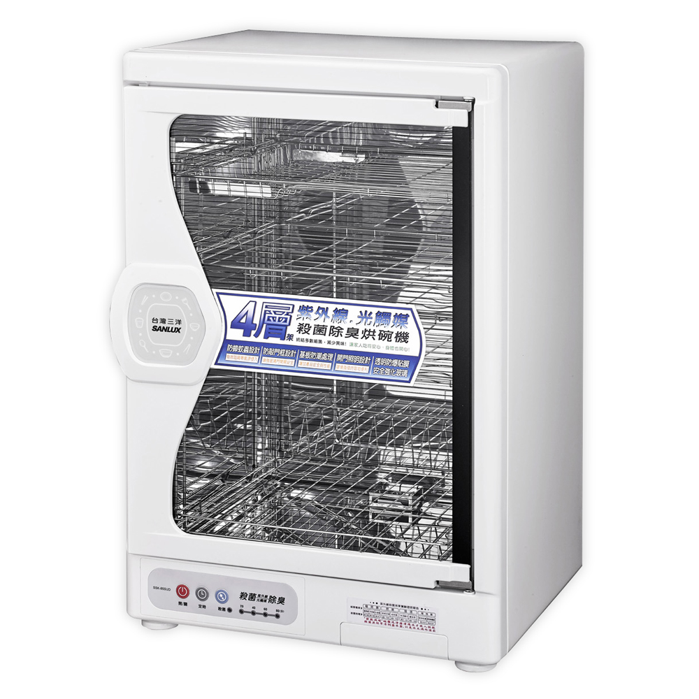 SANLUX 台灣三洋 85L四層微電腦定時烘碗機 SSK-85SUD