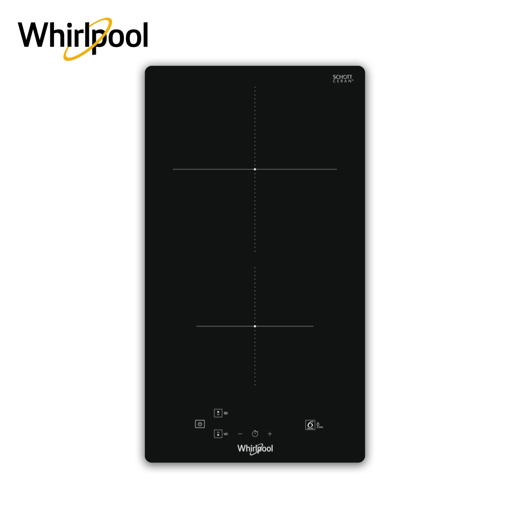 Whirlpool 惠而浦 【美國】WSQ0530NEP雙口感應爐(電磁爐) 220V/60Hz 火力最高3700W