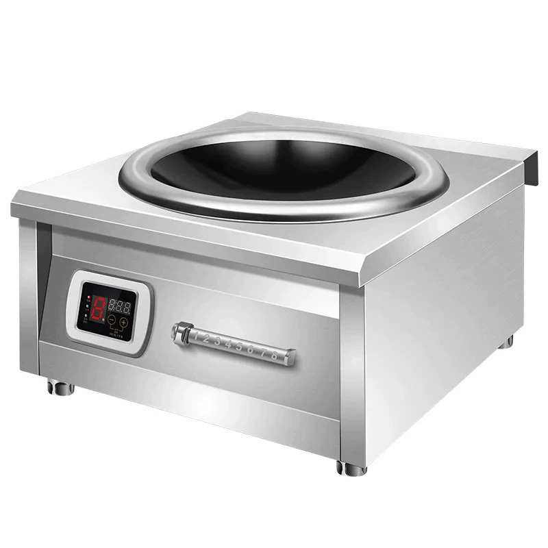 WOG 窩居 商用電磁爐 6000W大功率 凹面電磁爐 飯店餐廳猛火灶 商用電灶 大火力炒爐 凹面炒菜爐 家商電磁灶