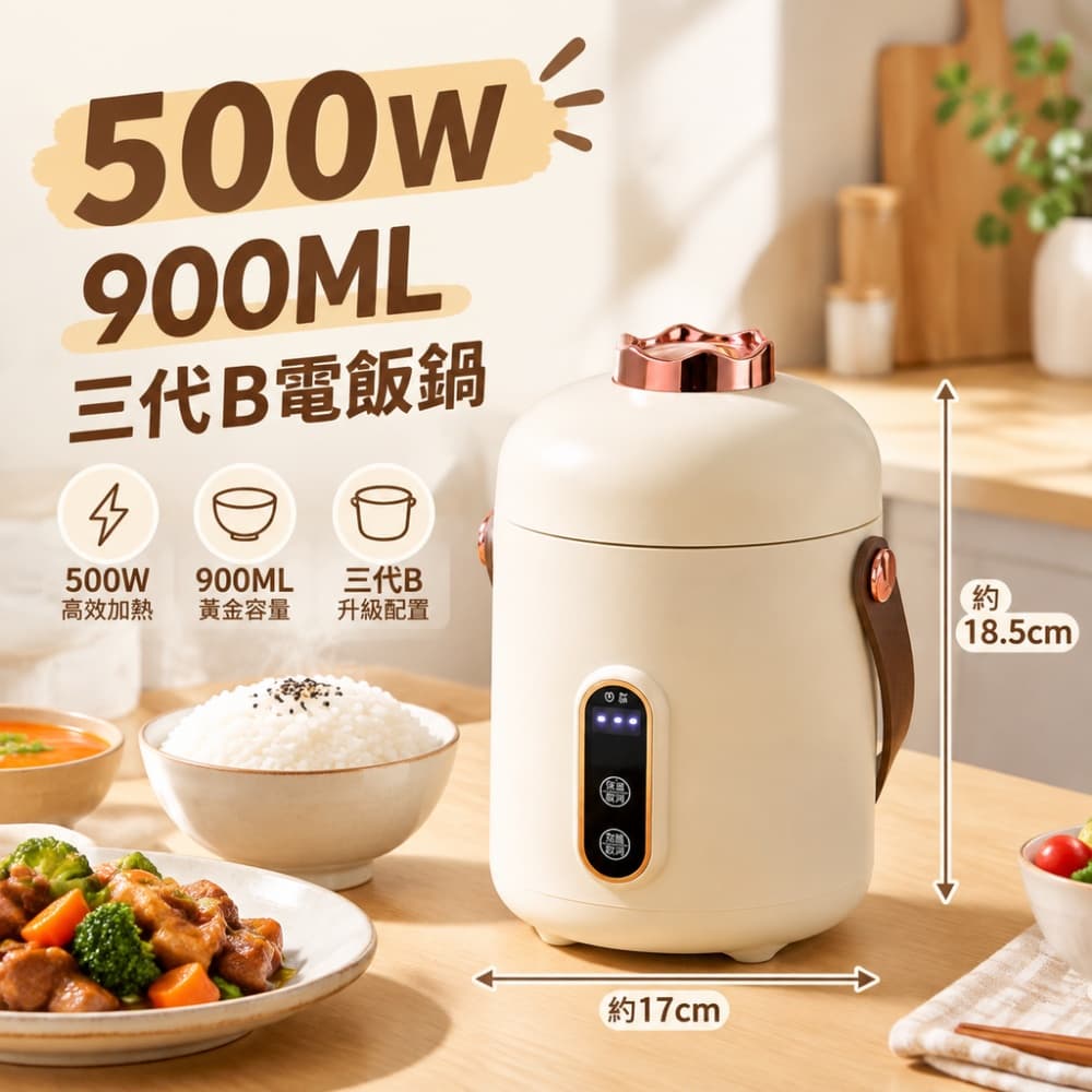 【森百諾】電飯煲 迷你鍋 智能鍋 一體鍋 家用鍋 小飯鍋 宿舍鍋 煮飯鍋 簡餐鍋 熬粥鍋 220V 配變壓器