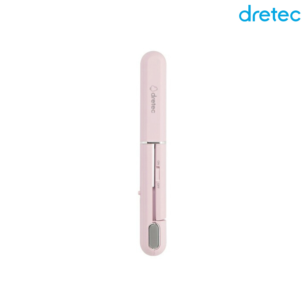 日本 Dretec 隨身型 USB迷你離子夾 HI-100 ( 造型夾 直髮夾 無內建電池 旅行 出差)