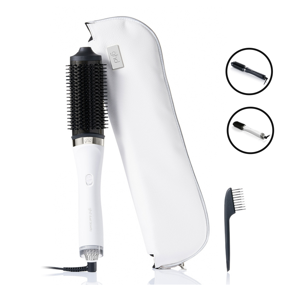 ghd 捲髮梳吹風機-黑/白 (B2A551)-公司貨