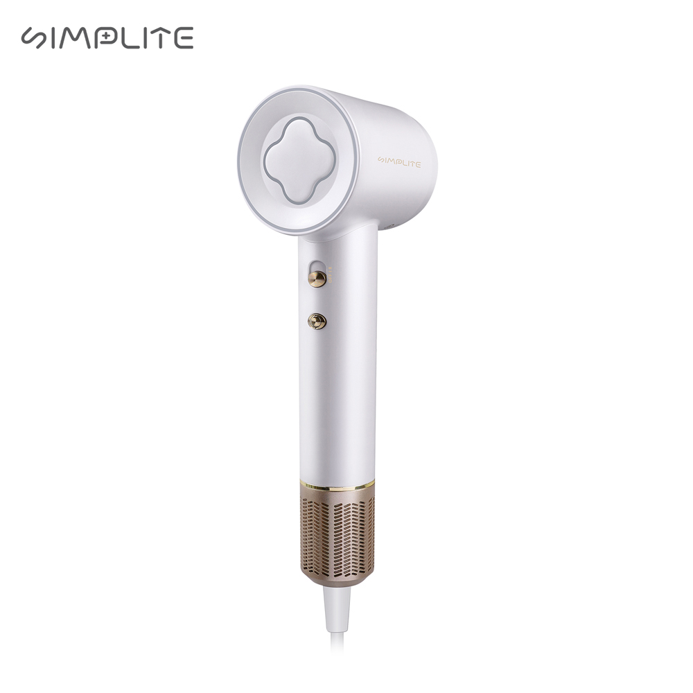 SIMPLITE 簡輕家居 幸運草負離子高速吹風機(白)