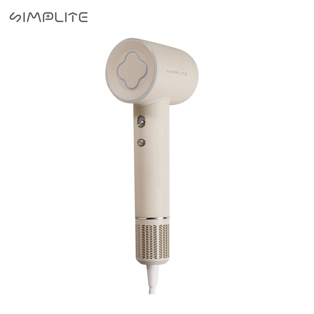 SIMPLITE 簡輕家居 幸運草負離子高速吹風機(燕麥奶)