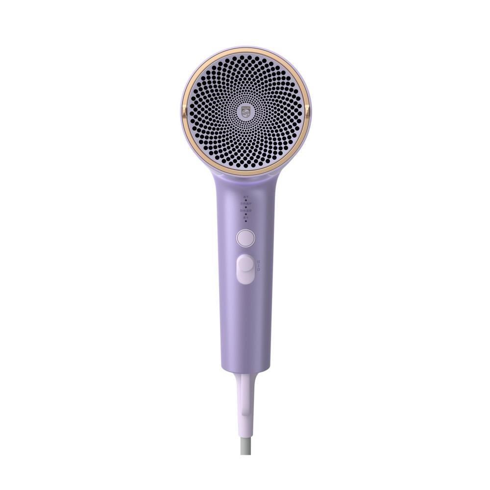 PHILIPS 飛利浦 水光感護色溫控負離子吹風機 霧銀紫