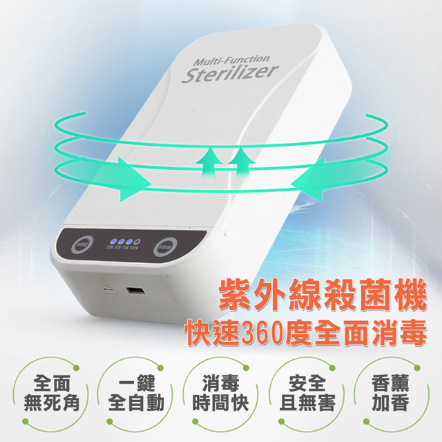  USB紫外線萬用消毒殺菌盒