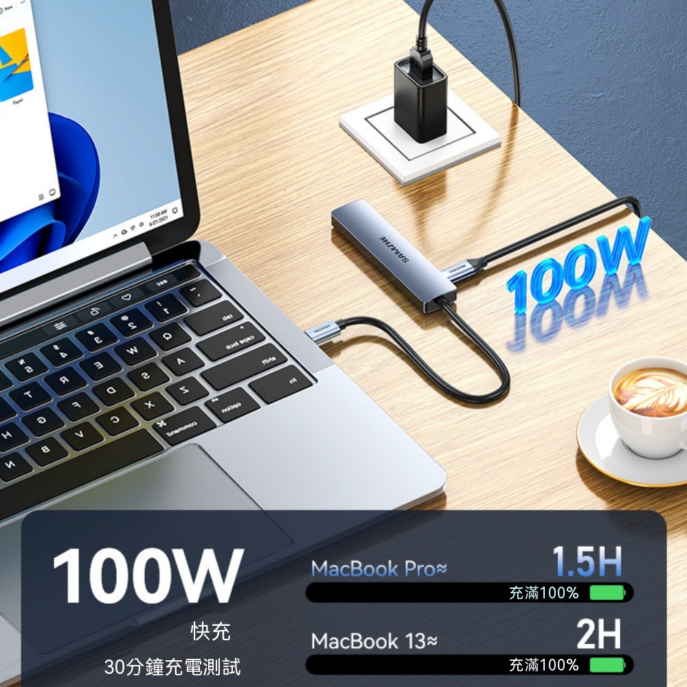 usb擴充套件 HDMI網口轉換器 多功能 桌面 獨立供電 拓展塢 typec拓展塢 筆電平板