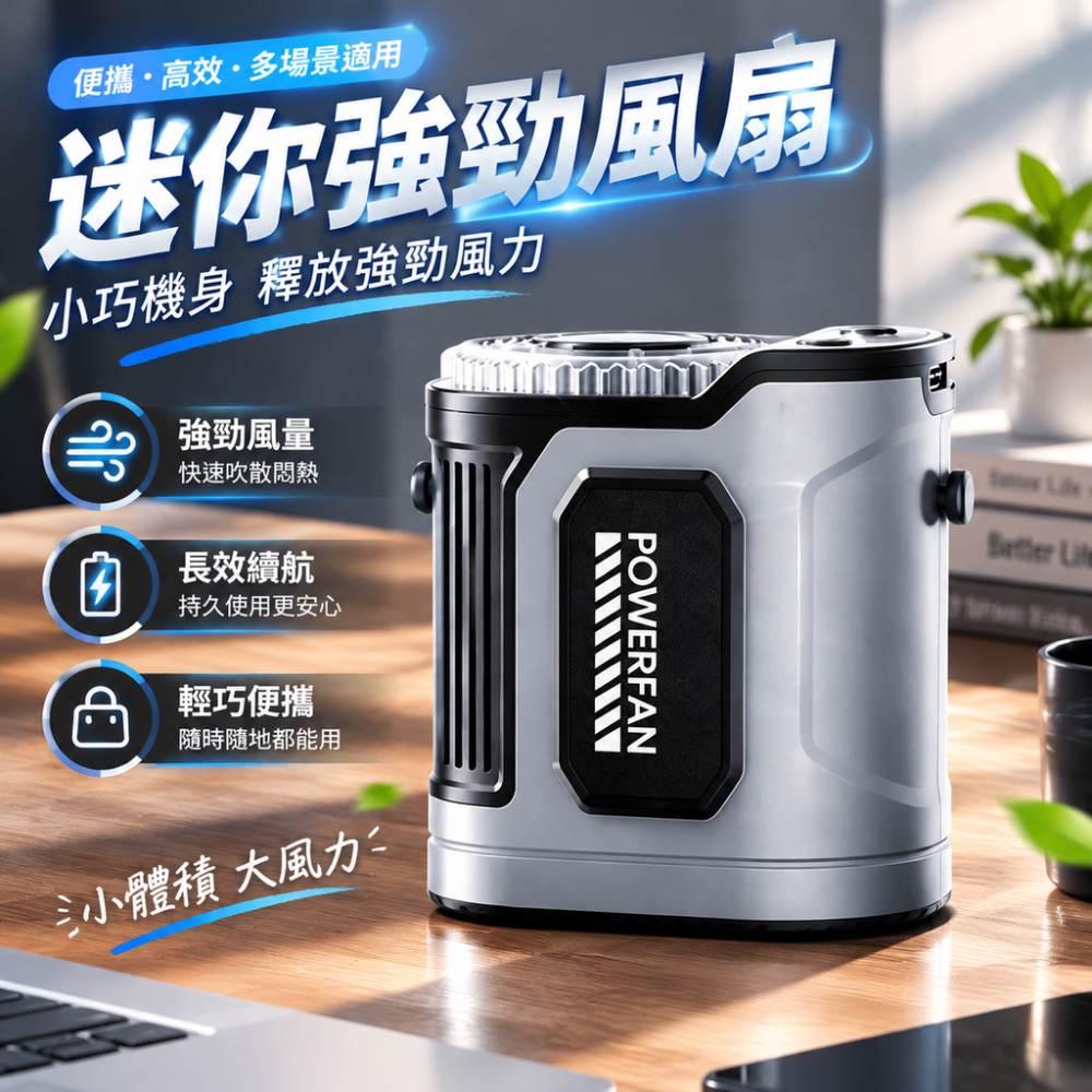 【蔓斯菲】台灣現貨 掛腰風扇 隨身風扇 掛腰電風扇 調速數顯風扇 烤漆機身附照明釣魚工地降溫風扇