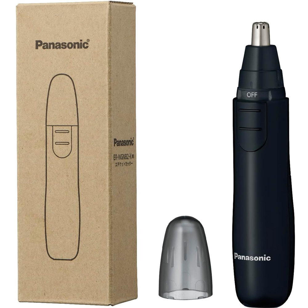 Panasonic 國際牌 日本 電動鼻毛修剪器 電動鼻毛刀 鼻毛剪 可水洗(黑色)（其他規格）