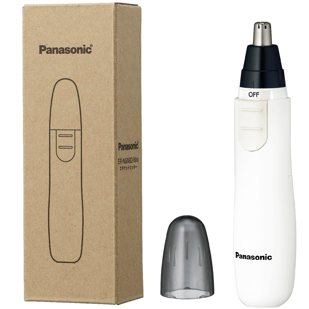 Panasonic 國際牌 日本 電動鼻毛修剪器 電動鼻毛刀 鼻毛剪 可水洗(白色)（其他規格）