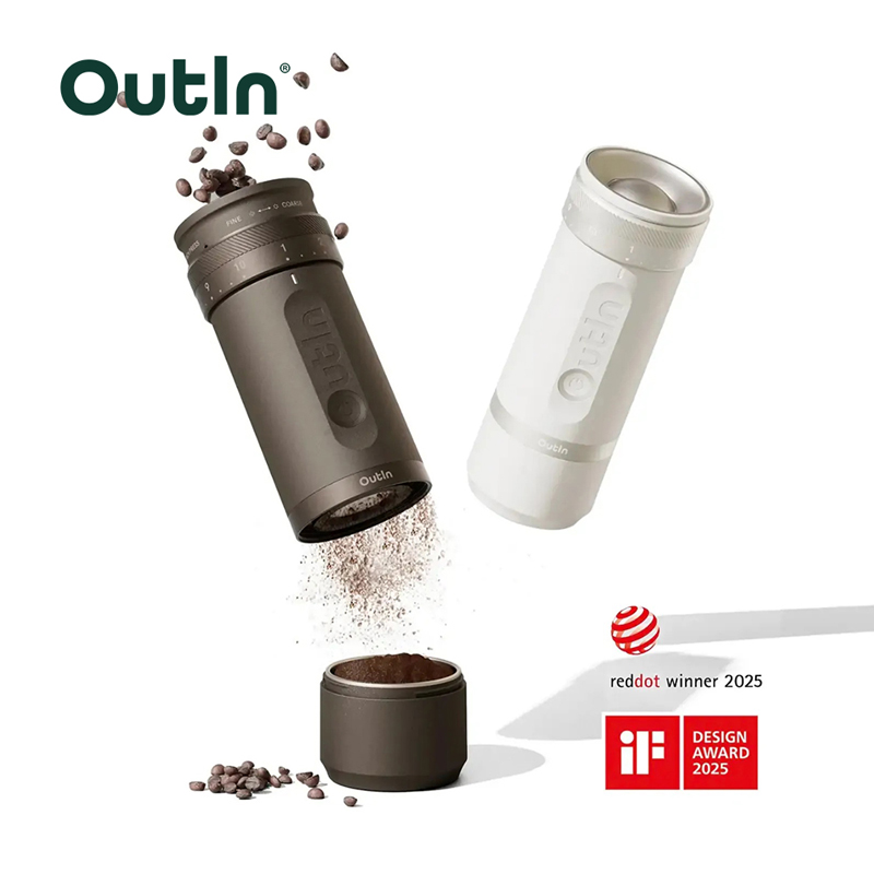 OutIn Fino 手提式電動咖啡研磨機