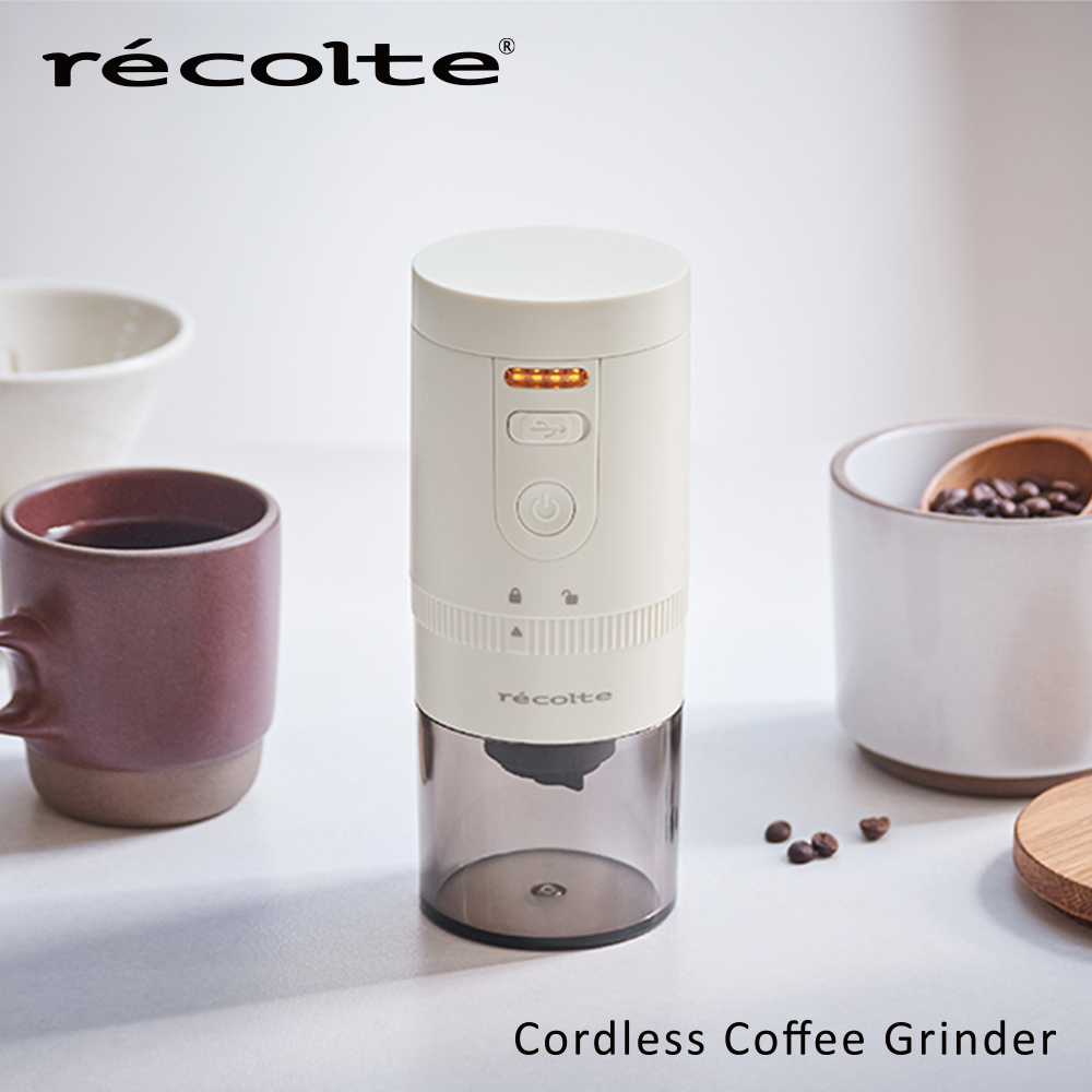 recolte Cordless Coffee Grinder ］特典付 コーヒーミル 臼式 セラミック USB 充電式 コードレス  コーヒーグラインダー 電動ミル コーン式 レコルト RCM-3 売れ筋ランキング - コーヒーメーカー