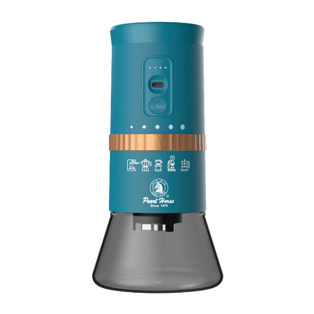 PEARL HORSE 寶馬 充電式隨行電動咖啡磨豆機(礦藍) TA-SHW-X5-BE