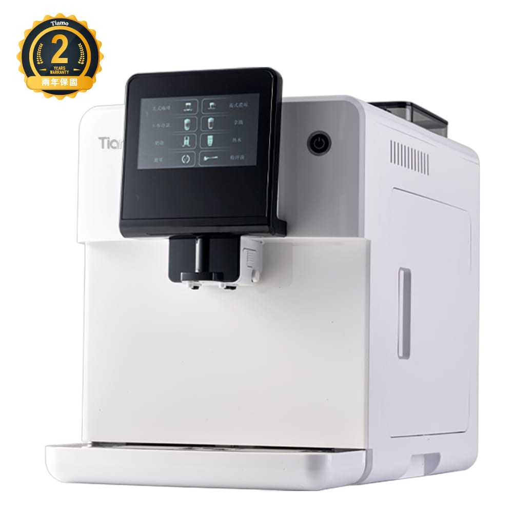 Tiamo TR201 全自動義大利濃縮咖啡機110V - 白色(HG6465WH)