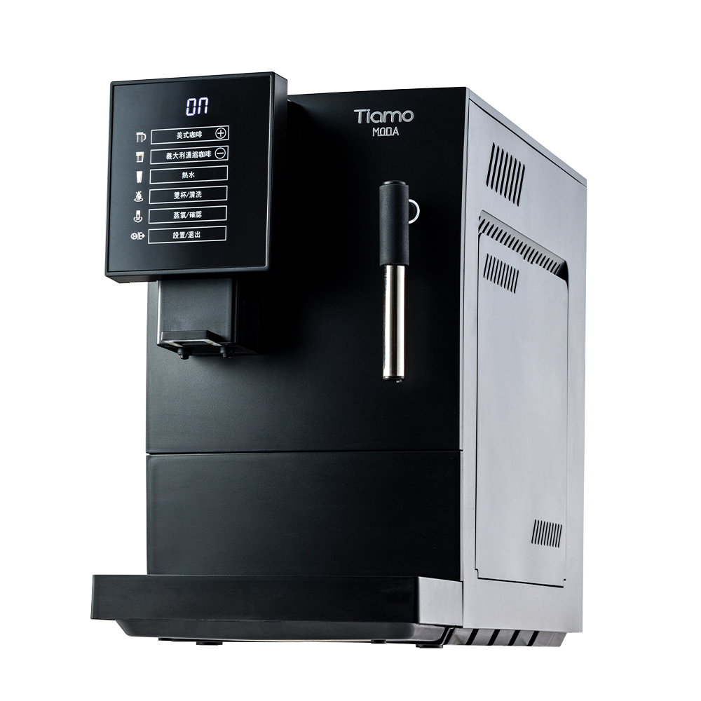 Tiamo MODA 義式全自動咖啡機(黑)110V(HG6466BK)