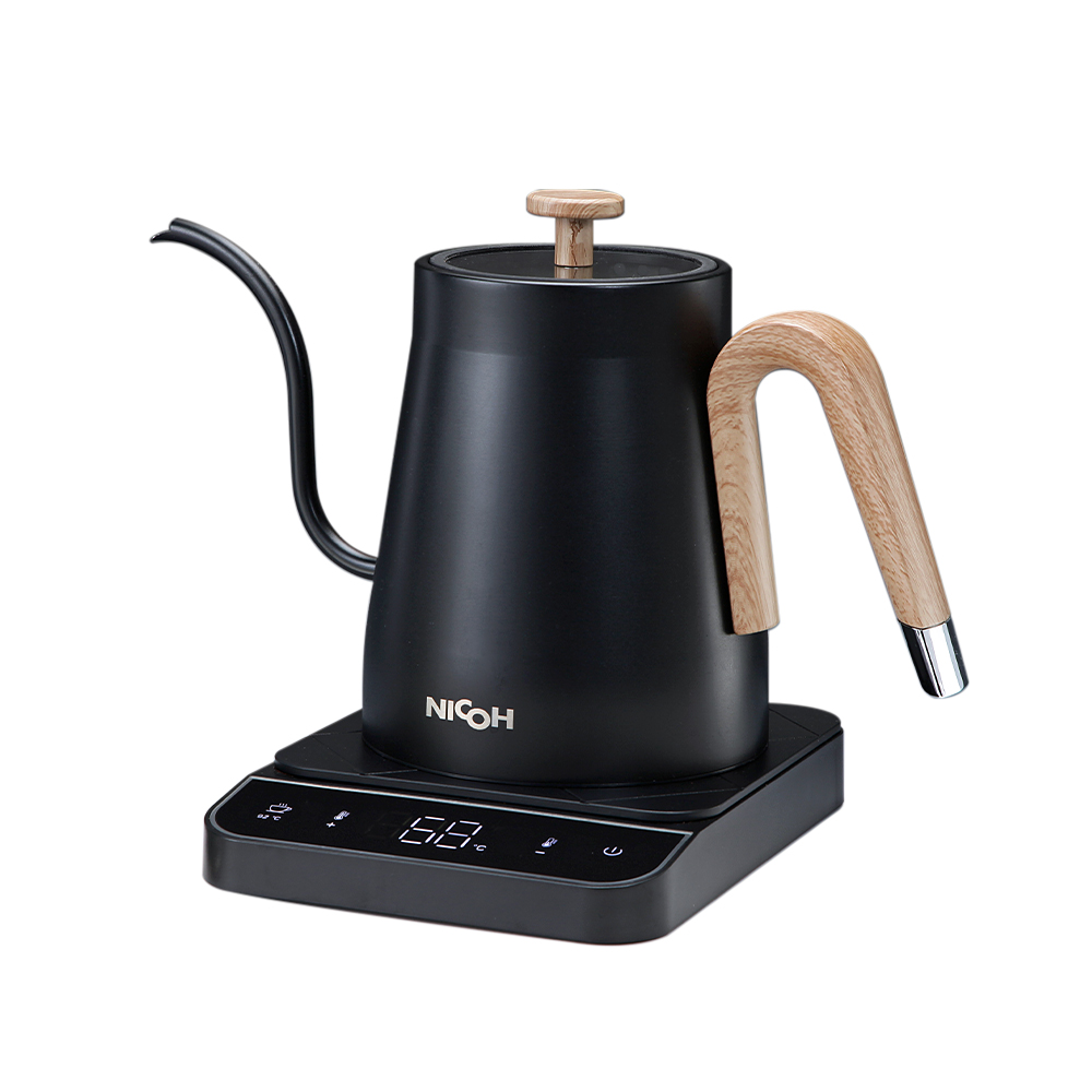 NICOH 電子溫控鶴嘴手沖細口壺0.8L(NK-T80)