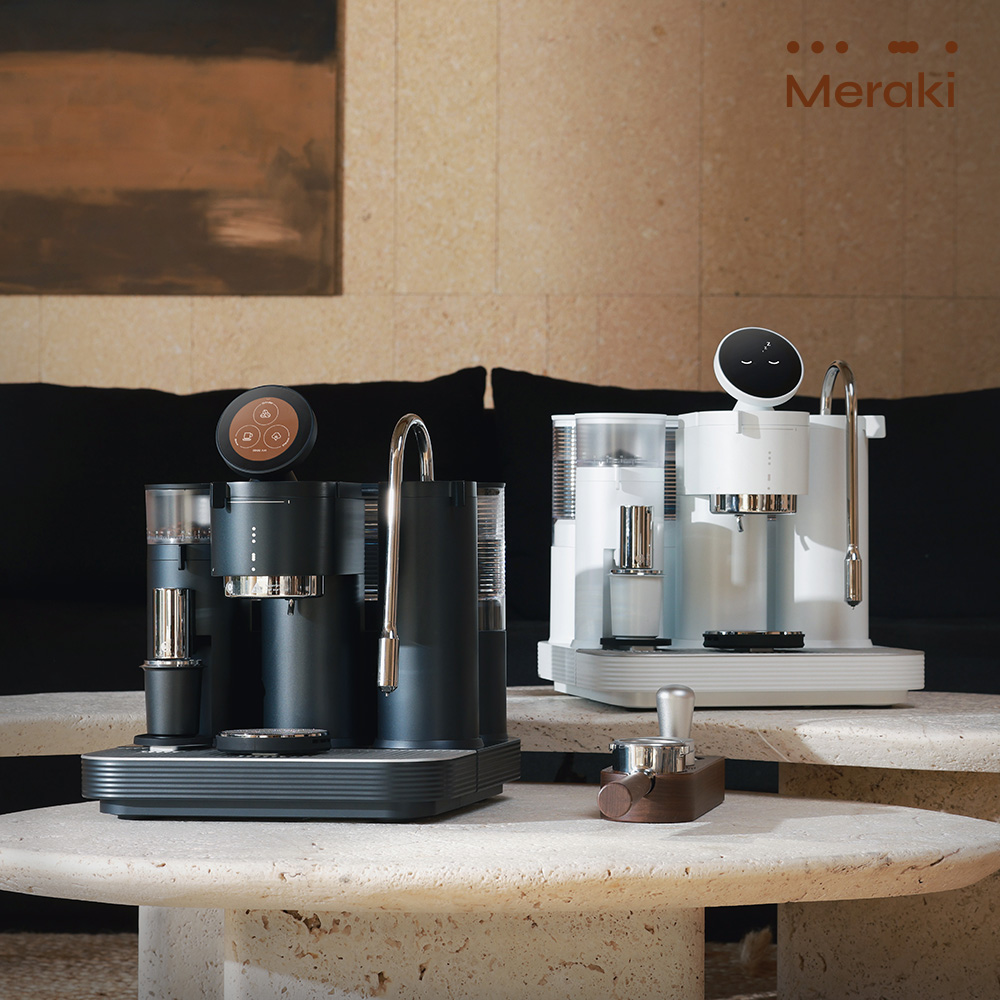 Meraki 二代 三合一半自動義式咖啡機 單機款 暗灰藍/白色