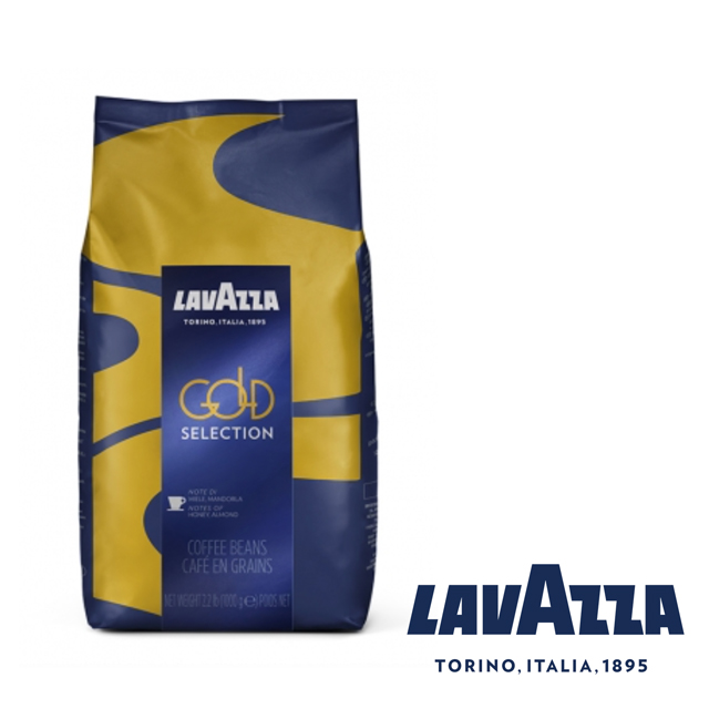 LAVAZZA GOLD SELECTION 咖啡豆 (1000g) 甘甜充實圓潤柔軟 香味持久