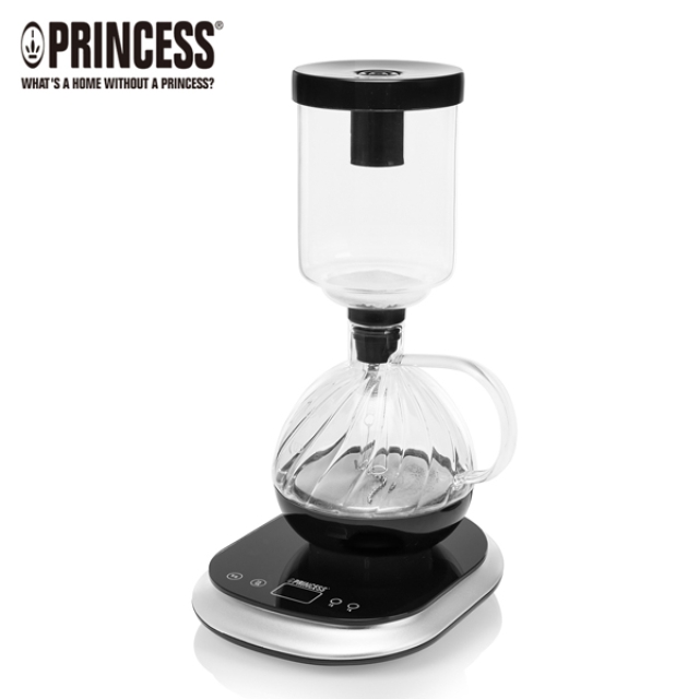 PRINCESS 荷蘭公主 電動虹吸式咖啡機 246005|贈304不鏽鋼鍋