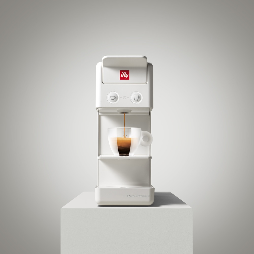ILLY Y3.3膠囊咖啡機(白)+ 54入咖啡膠囊