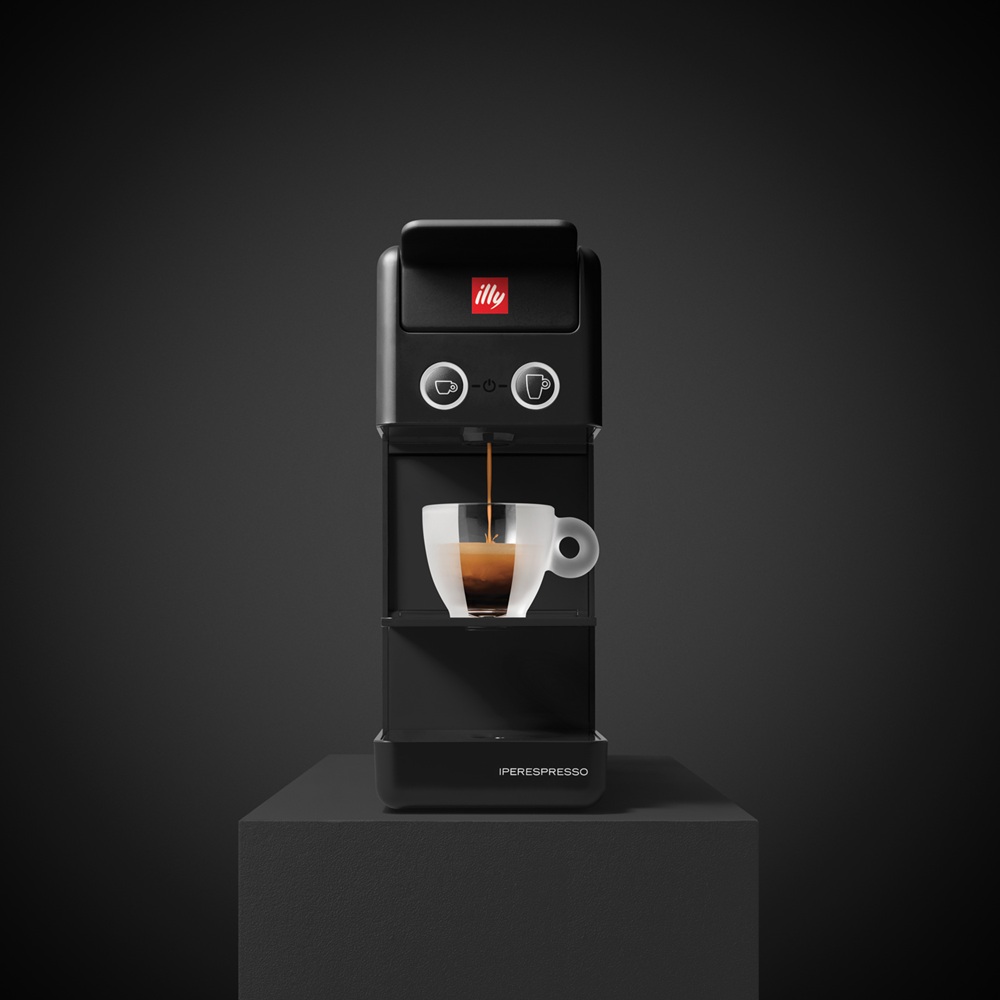ILLY Y3.3膠囊咖啡機(黑)+ 54入咖啡膠囊