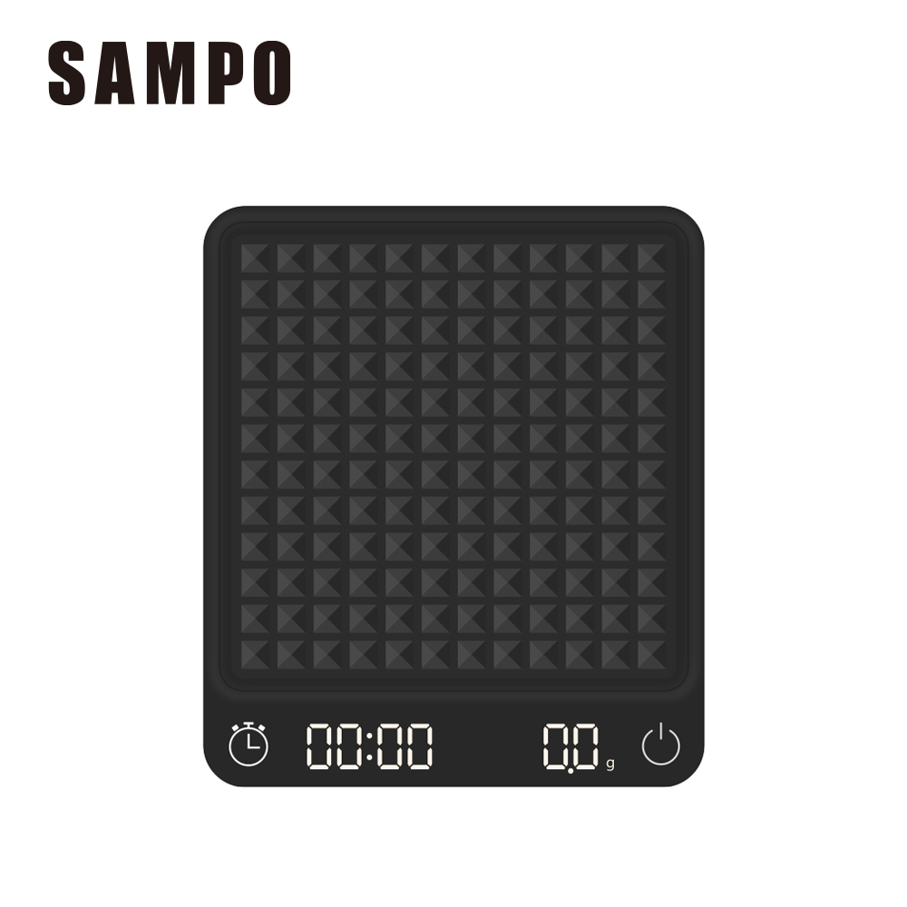 SAMPO 聲寶 智能雙顯咖啡秤 BF-Y2501CL (自動計時/小數點0.1g/計時秤/手沖咖啡/咖啡豆電子秤)