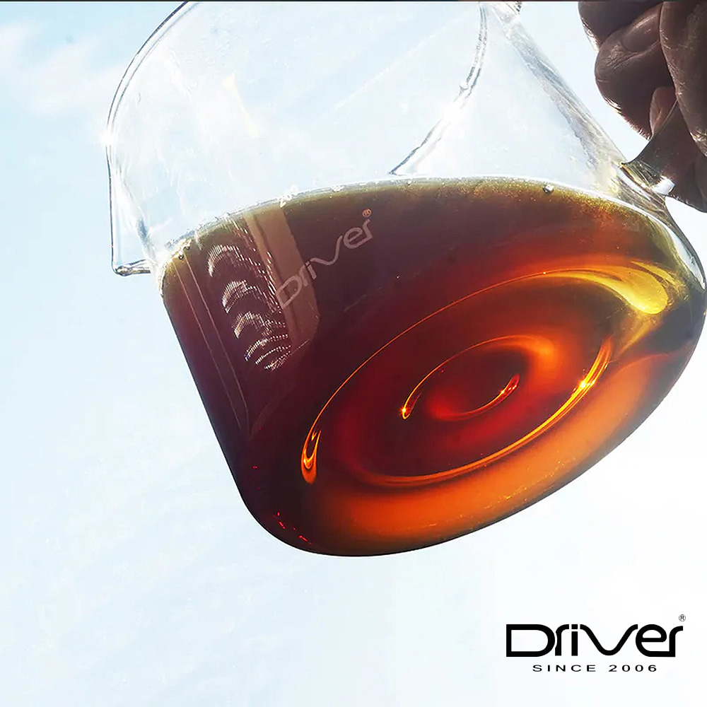 Driver 波紋耐熱玻璃壺600ml(1入)