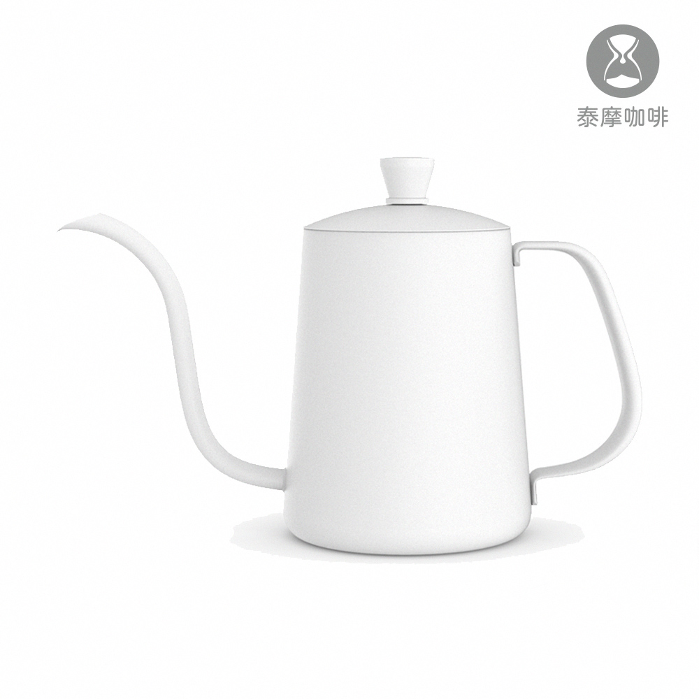 TIMEMORE 泰摩 泰摩咖啡 魚03-300ml-白色 (垂直穩定水流、咖啡手沖壺 304不鏽鋼)（其他規格）