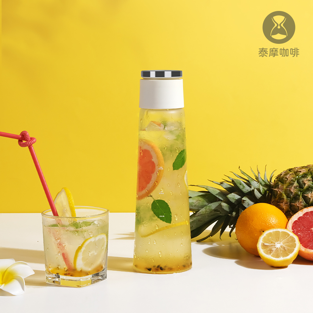 TIMEMORE 泰摩 泰摩咖啡 冰錐冷泡瓶-白色 (玻璃瓶 冷泡茶)