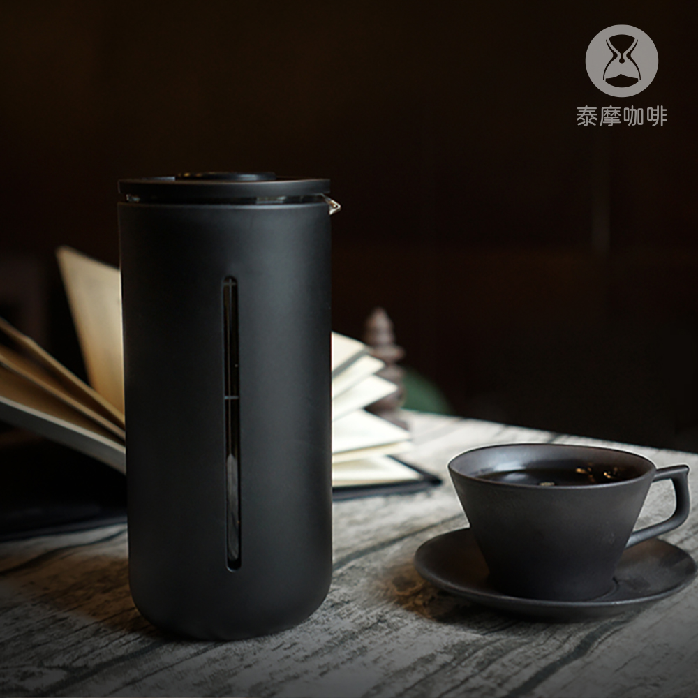 TIMEMORE 泰摩 泰摩咖啡 小U法壓壺-黑色 ( 耐熱玻璃 食品級矽膠)（其他規格）