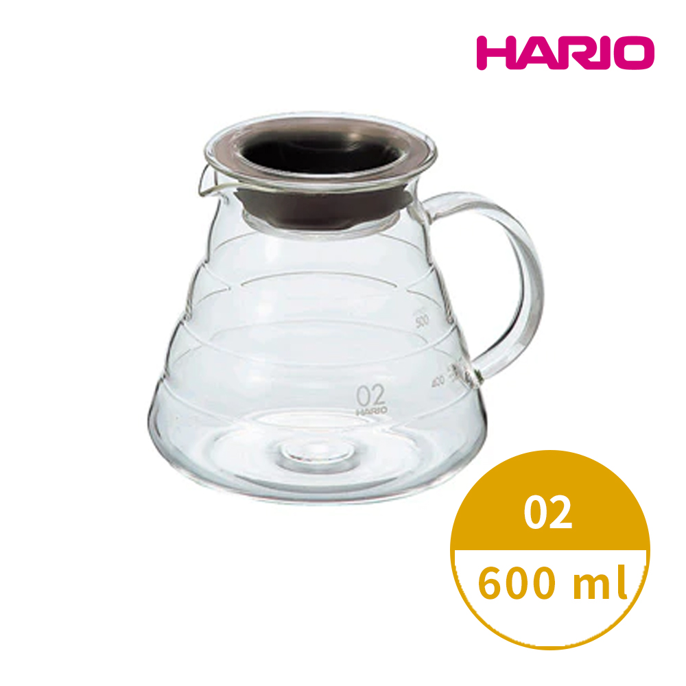 HARIO [  雲朵系列 ] V60雲朵60咖啡 02 玻璃分享壺-透明 600ml [XGS-INT-02TB]  分享壺 咖啡壺 玻璃壺 雲朵壺