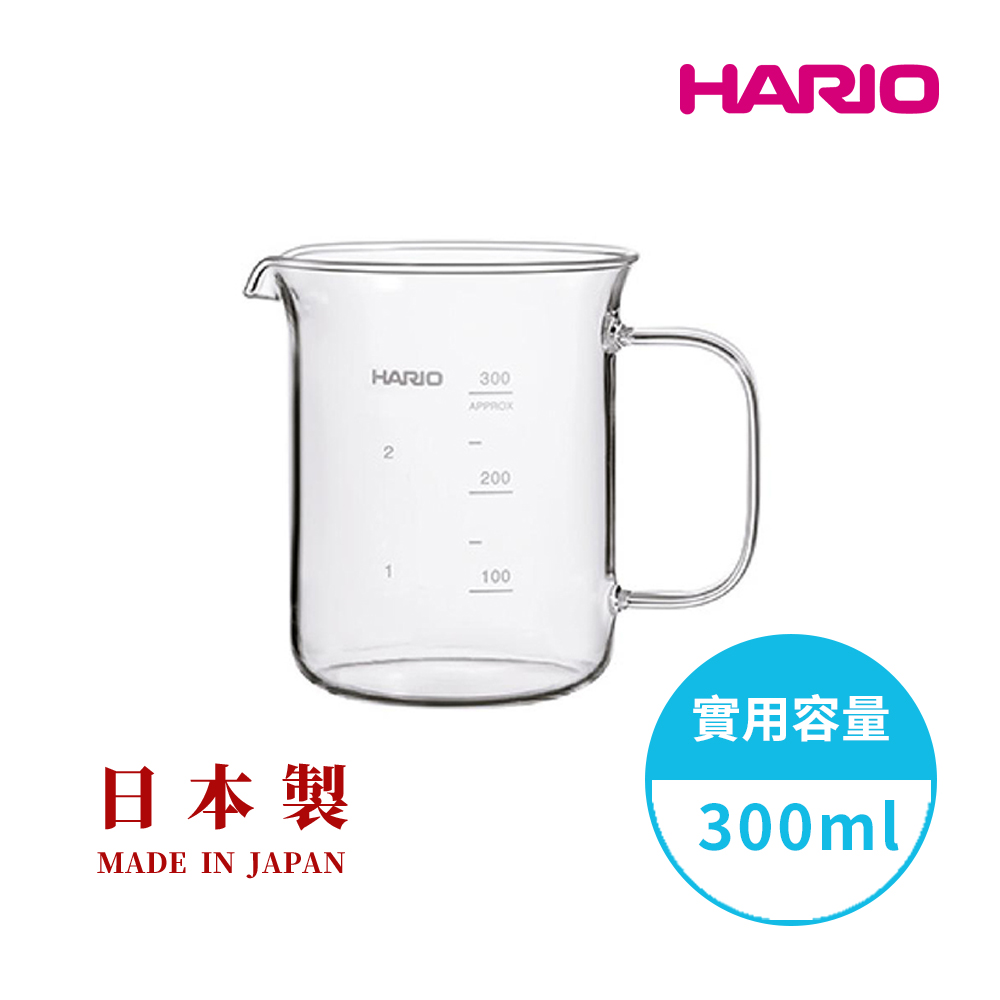 HARIO 【 經典燒杯系列】經典燒杯咖啡壺300ml [BV-300]