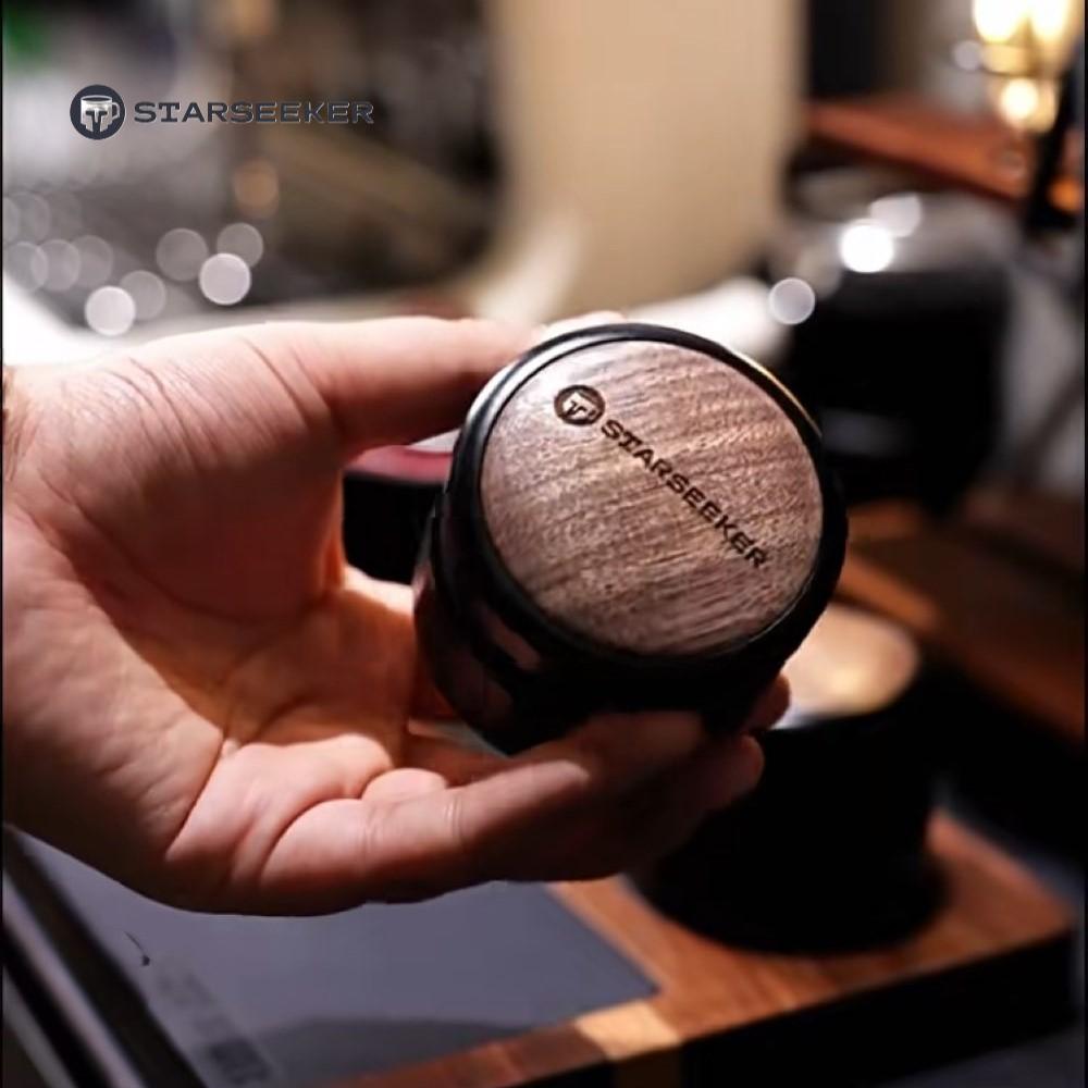 Starseeker 探索者 自卸式重力佈粉器 布粉器 壓粉器 58mm(胡桃木)