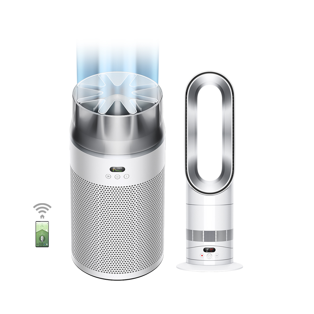Dyson 戴森HushJet Purifier Compact HJ10 噴射氣流空氣清淨機(銀白色