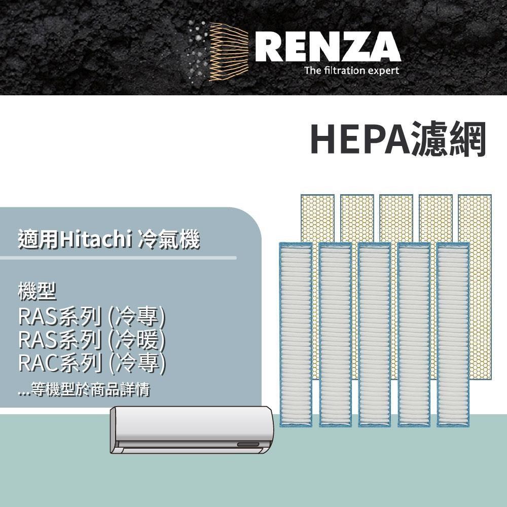 RENZA 適用 Hitachi 日立 RAS系列 RAC系列 RAM系列 冷專 冷暖 HEPA 奈米銀濾網