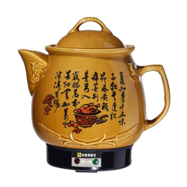 鍋寶 3.8L全自動陶磁養生藥膳壺 MP-3860-D