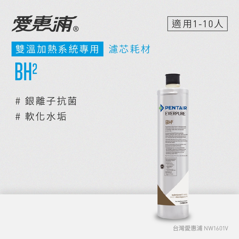 EVERPURE 愛惠浦 BH2活性碳濾芯(DIY更換)