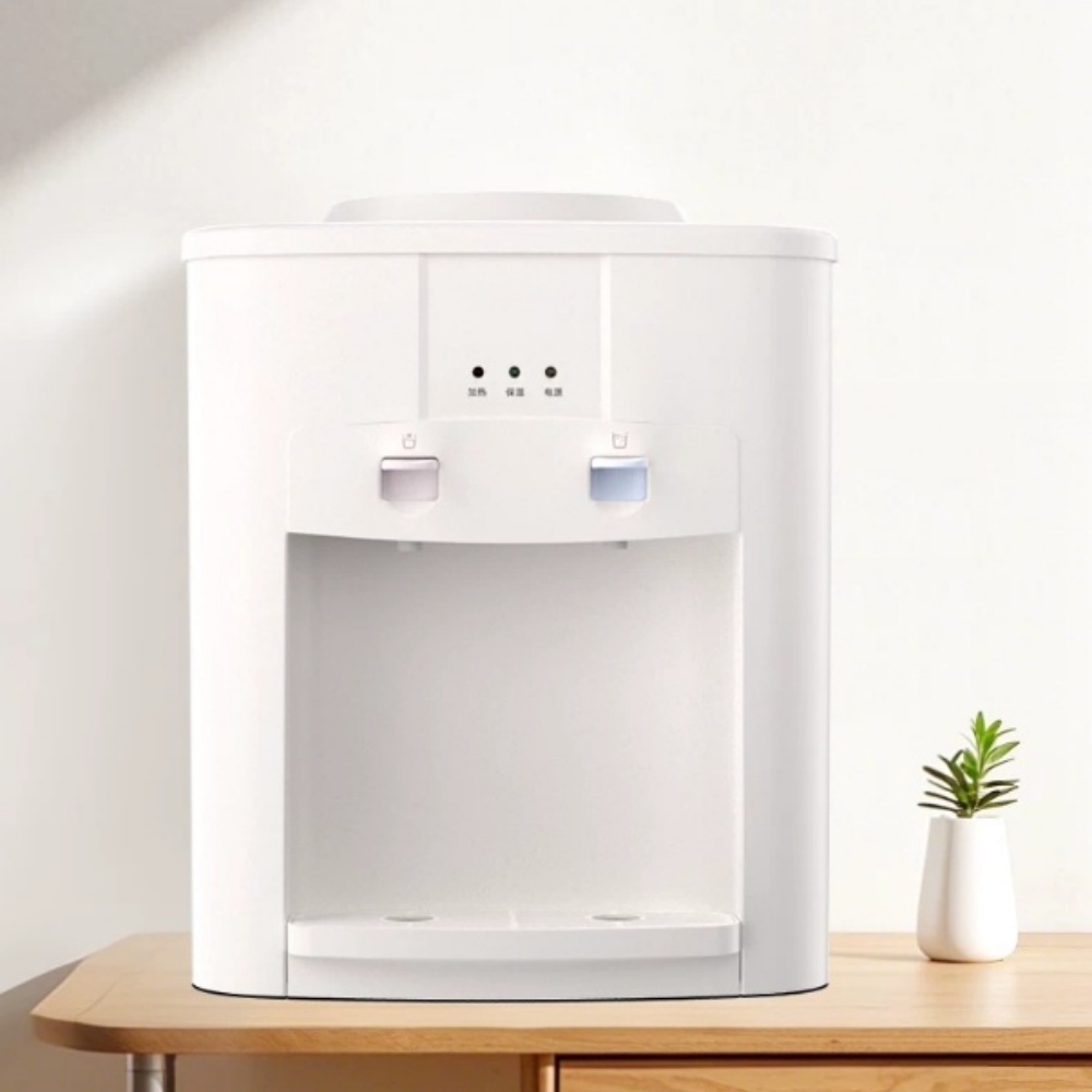 220V 商用電壓台式溫熱兩用飲水機 304 不鏽鋼內膽智慧防乾燒 小型桌上家用辦公常溫熱水飲水機