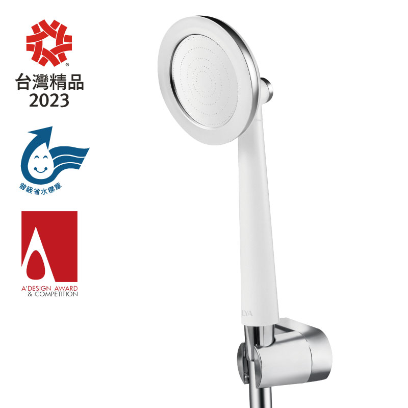 ALYA 歐漾 DROP除氯省水蓮蓬頭 極淨白 HSF-128CW