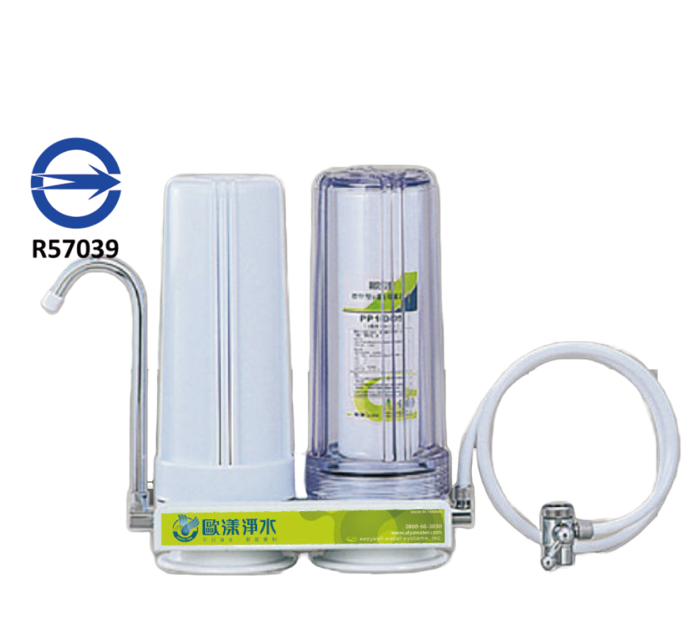 桌上型雙道淨水器 CWF-A201CW