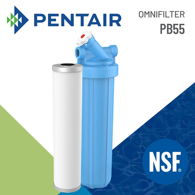 Pentair 專業級 全戶過濾系統(鉛+囊胞) (PB55)