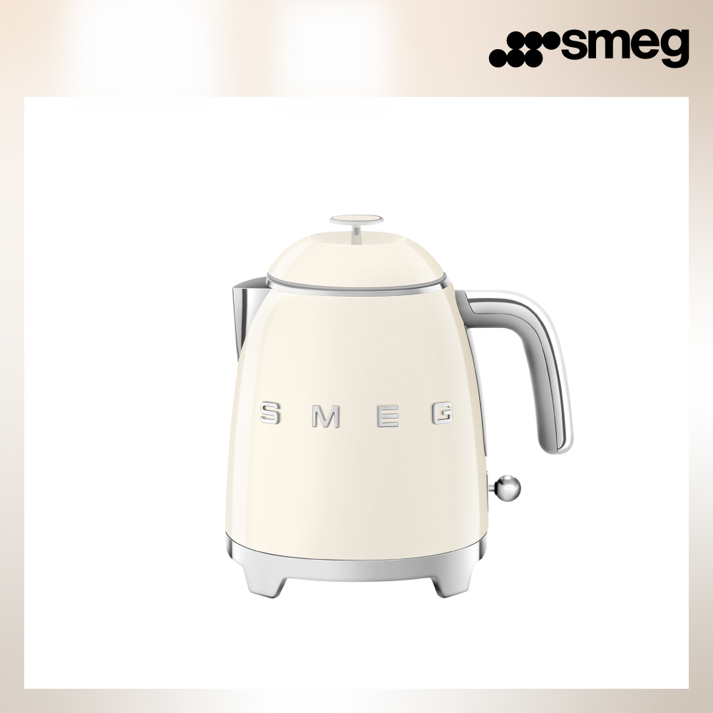 SMEG 義大利迷你電熱水壺-奶油色_KLF05CRUS