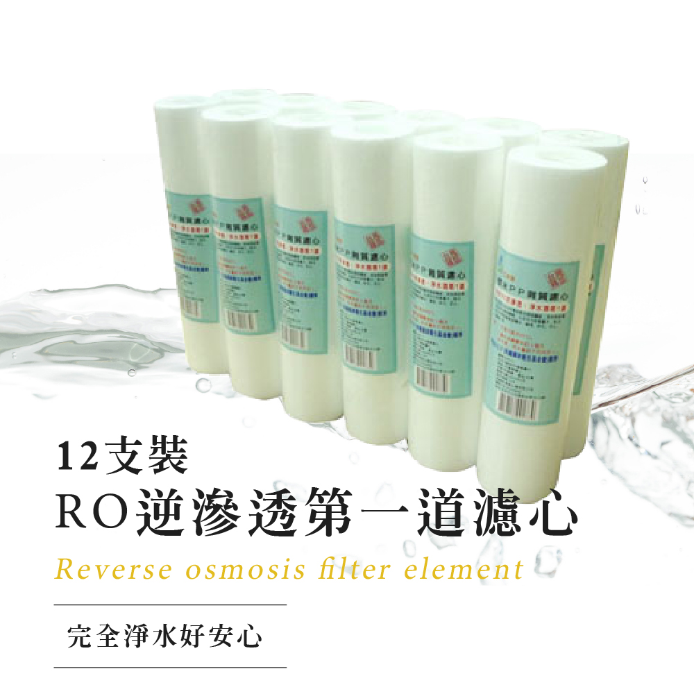 泰加 十二支裝逆滲透第一道濾心組