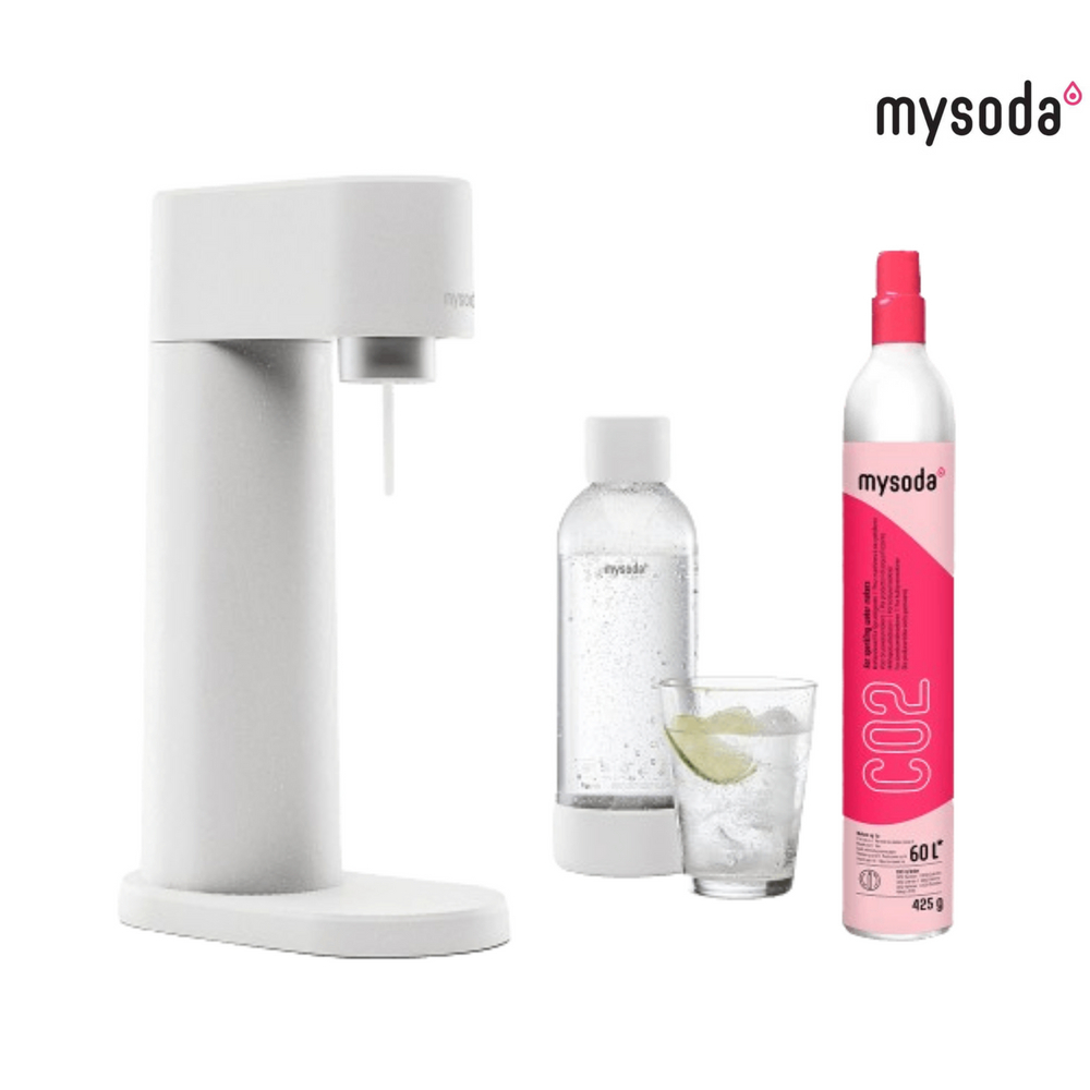 芬蘭Woody木質氣泡水機-樹冰白 WD002-W