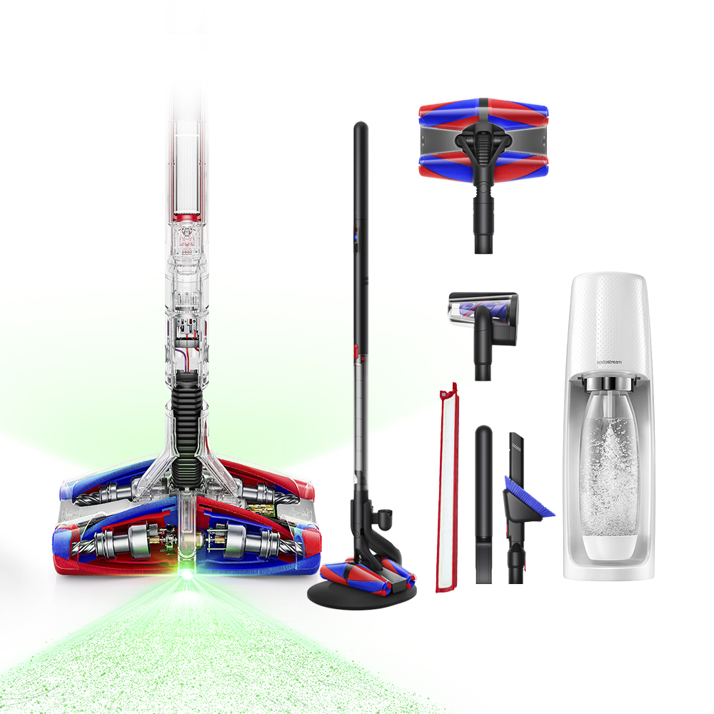 Dyson 戴森SV18 Digital Slim Fluffy Pro 輕量無線吸塵器附原廠收納架
