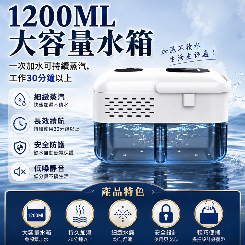 Rtako 蒸汽清洗機 九段數顯 高溫高壓蒸汽機 1200ML大水箱 冷氣清洗機 油煙機清洗機 廚房去油污