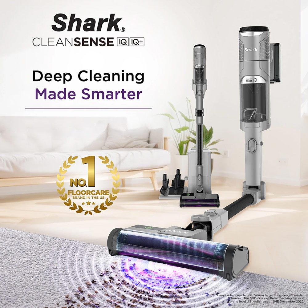 Shark 鯊酷IW3241 Clean Sense IQ+自動集塵智能大吸力無線吸塵器旗艦款 Shark 鯊酷IW3241 Clean Sense IQ+自動集塵智能大吸力無線吸塵器旗艦款