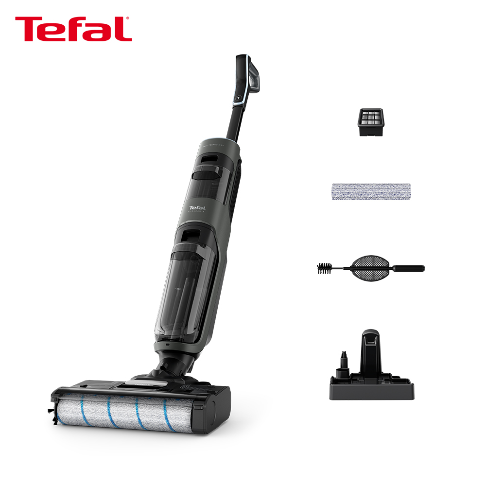 Tefal 特福 無線智能洗地機 吸塵器 X-Clean 4【30天無條件退貨】